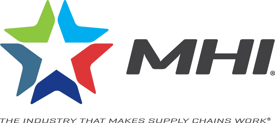 M.H.I. logotype.