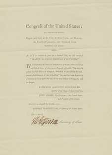 A historical document titled 