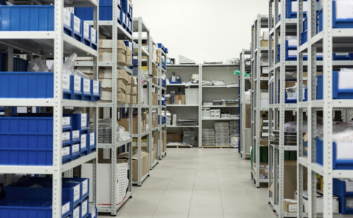 A,Small,Warehouse,Of,Spare,Parts,And,Components,Of,Industrial